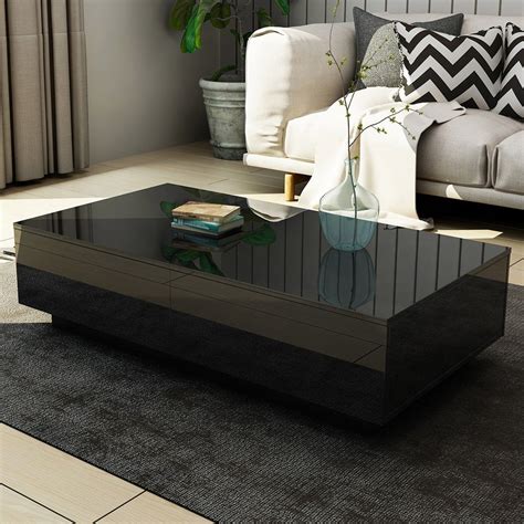 Quote Cheap Black Coffee Table